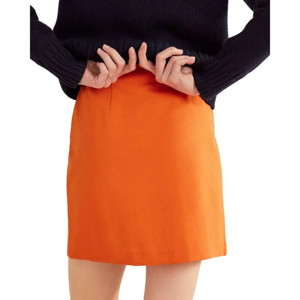 Boden Side Split Jersey Mini Skirt - Picture 2 of 6